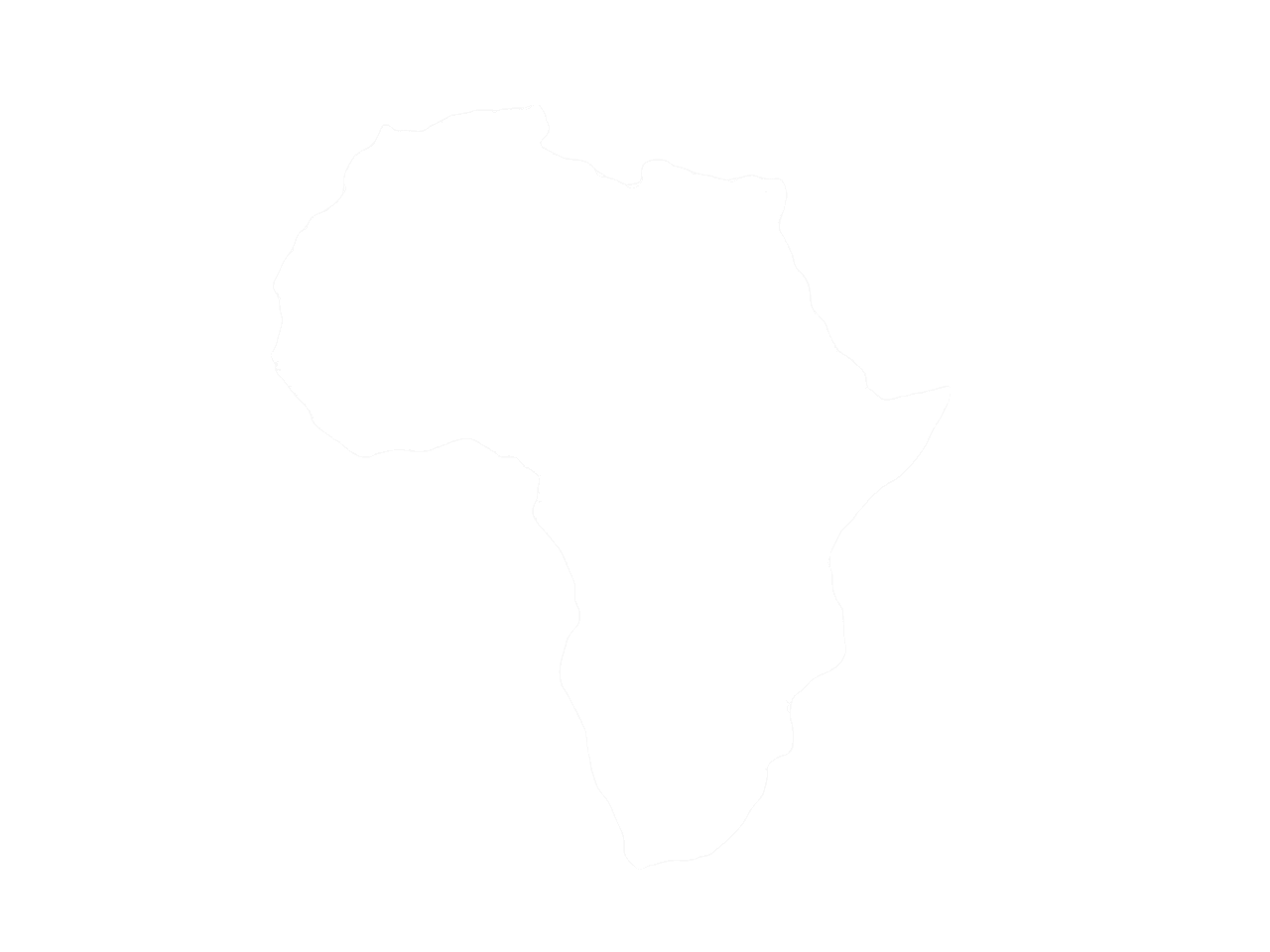 travel to africa outline image